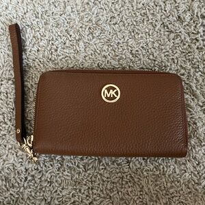 Michael Kors brown wallet
